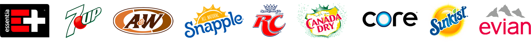 Riverside Refreshments brand logos