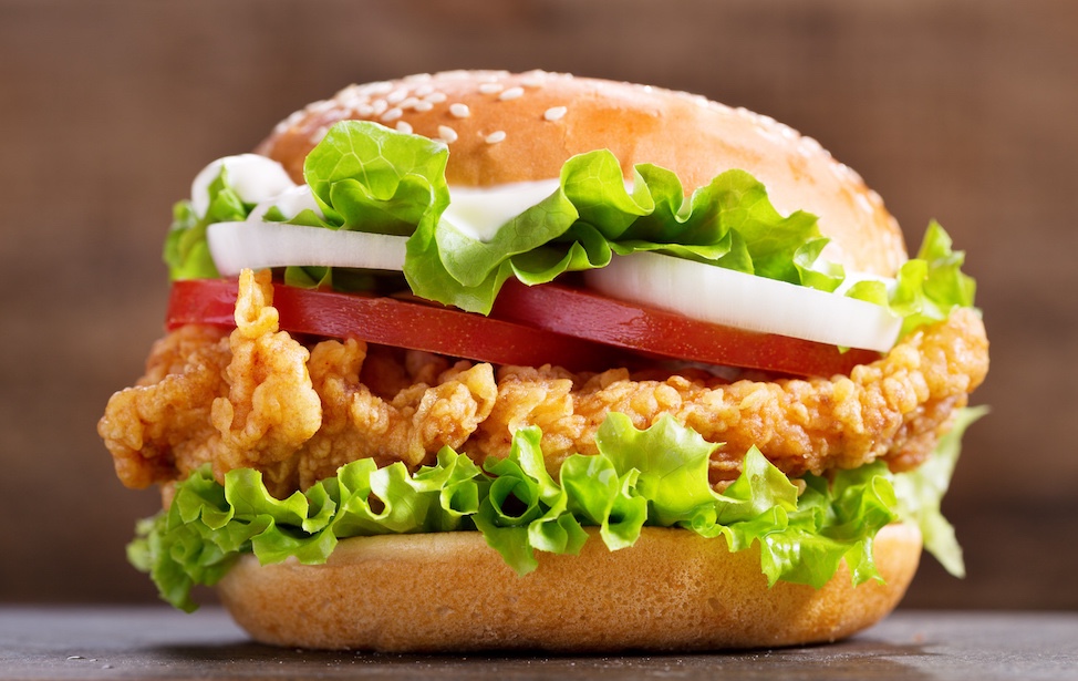 Chicken Filet Sandwich Food Option in Central Savannah River area and Augusta